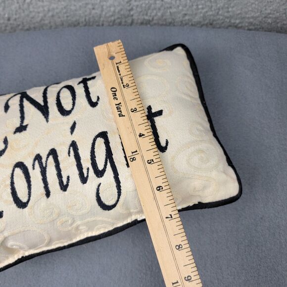 Tonight Not Tonight Decorative Throw Pillow Damask - Picture 6 of 6